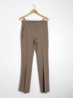 Express Editor Bootcut Pants 6R Brown Mid Rise Stretch NWT
